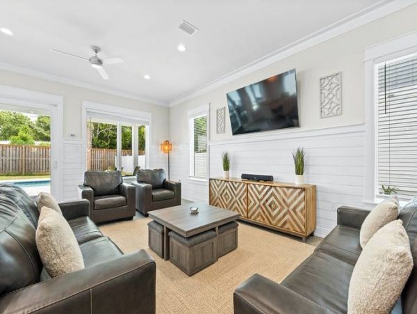 2 Luxury 10-Bedrooms Panama City Beach Houses with Pools