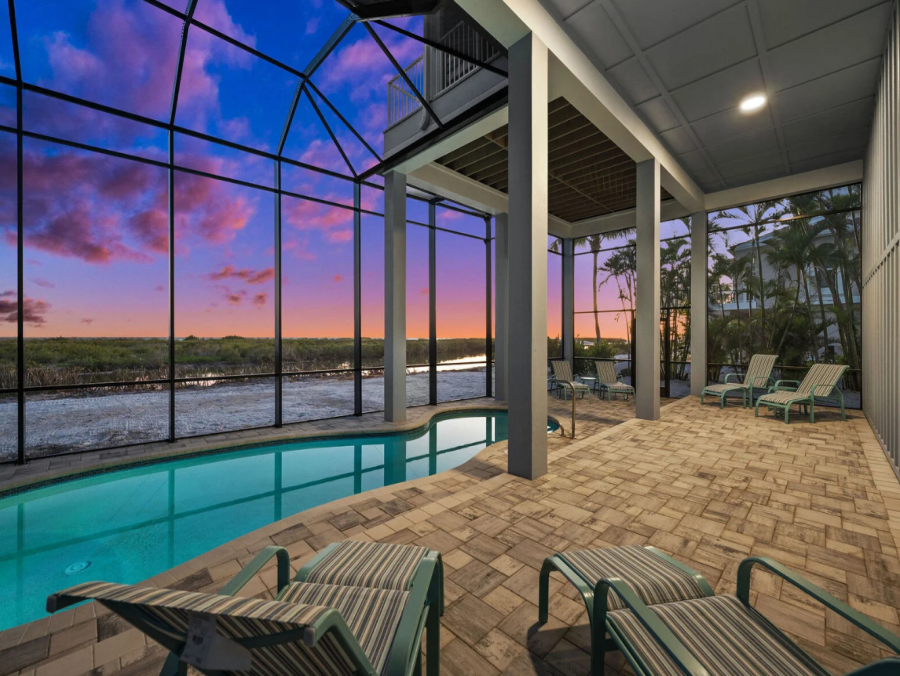 Luxury Three-Story Vacation Rental South End of Fort Myers Beach