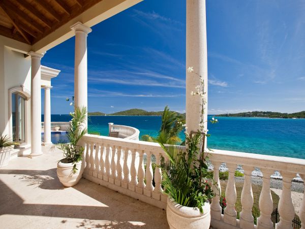 St. Thomas Vacation Rental Luxury Villa with Ocean Views