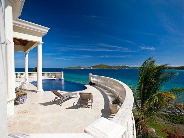 St. Thomas Vacation Rental Luxury Villa with Ocean Views