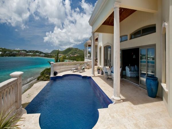 St. Thomas Vacation Rental Luxury Villa with Ocean Views