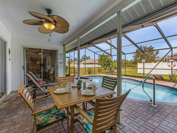 Relax in Englewood: Villa with Saltwater Pool & Space
