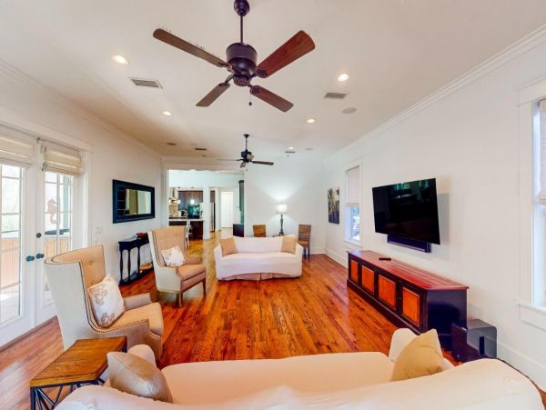 Coastal Retreat with Garden Patios, Firepit & Pool