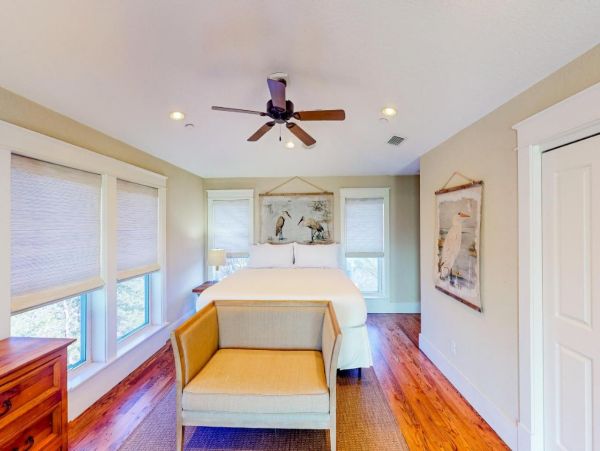 Coastal Retreat with Garden Patios, Firepit & Pool