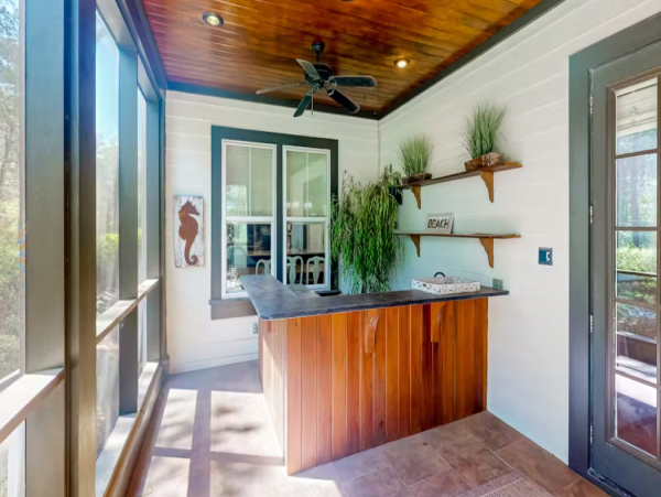 Coastal Retreat with Garden Patios, Firepit & Pool