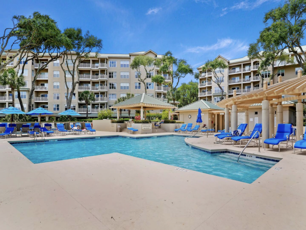 Beachfront Condo Two Bedroom in Hilton Head