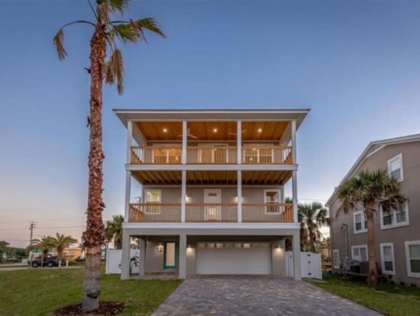 Three-Story Home with Private Pool in St. Augustine