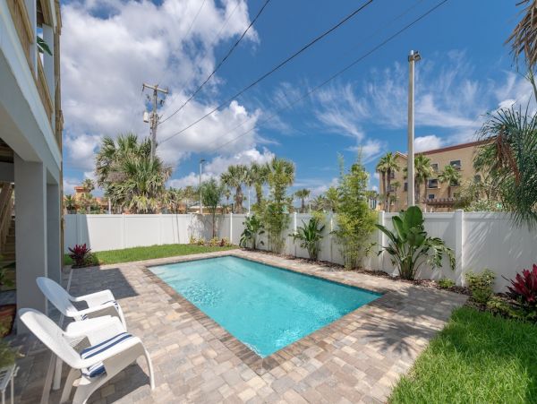 Three-Story Home with Private Pool in St. Augustine