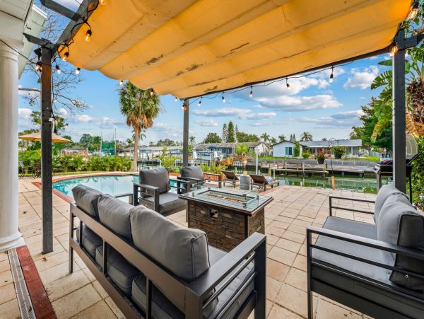 Spacious Tampa Rental: Pool, Dock, Game Room, Sleeps 16