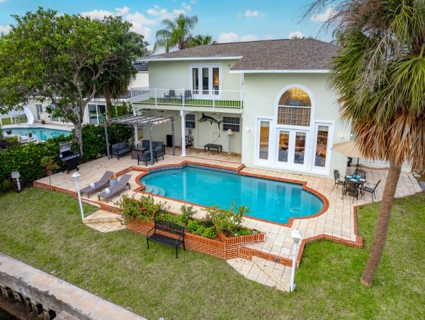 Spacious Tampa Rental: Pool, Dock, Game Room, Sleeps 16