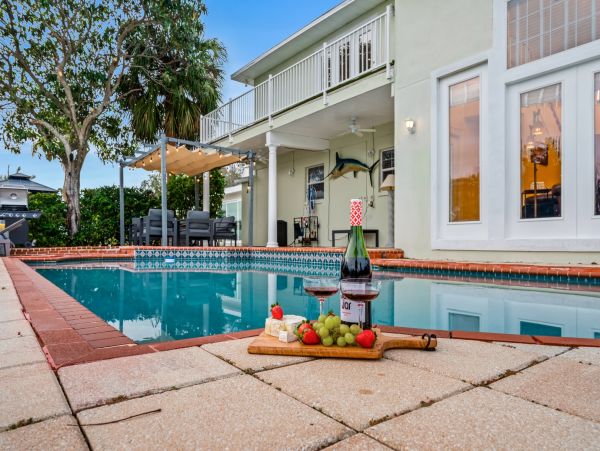 Spacious Tampa Rental: Pool, Dock, Game Room, Sleeps 16