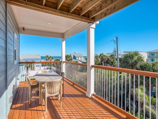 Luxury St. Augustine Beach Vacation Home with Rooftop Views