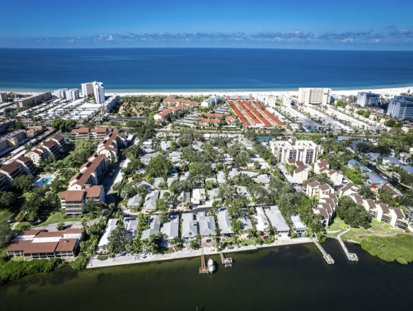 An Enchanting Two Bedroom Getaway in Siesta Key