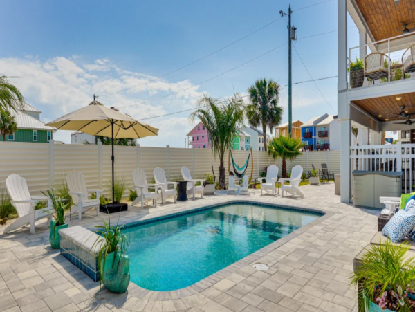 Mexico Beach Vacation Rental 7 Bedrooms Walk to Beach
