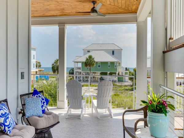 Mexico Beach Vacation Rental 7 Bedrooms Walk to Beach