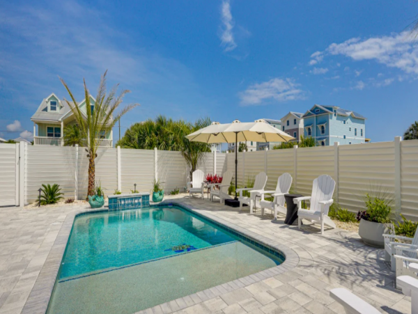Mexico Beach Vacation Rental 7 Bedrooms Walk to Beach