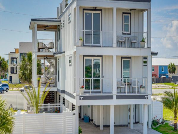 Mexico Beach Vacation Rental 7 Bedrooms Walk to Beach