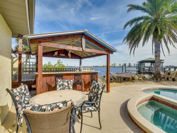Daytona Waterfront Vacation Rental with Private Pool