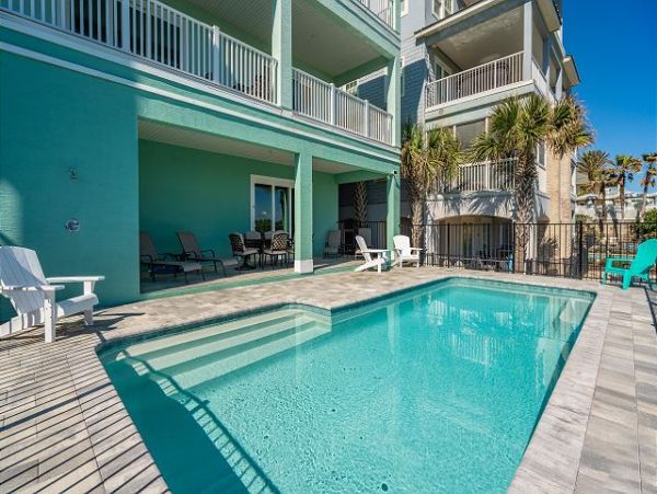 Spectacular 6-Bdm Beach Home with Pool Steps to the Beach in Cinnamon Beach