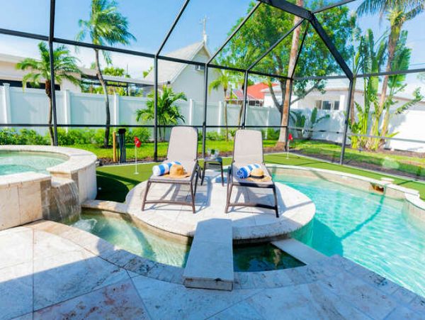 Dream Vacation Home with Pool & Spa in Naples Park Sleeps 8 Guests