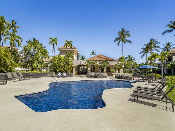 Golf Course & Ocean View Rental in Kohala Coast
