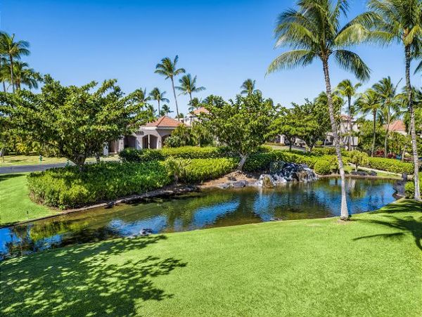 Golf Course & Ocean View Rental in Kohala Coast