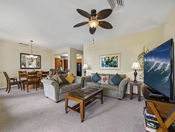 Golf Course & Ocean View Rental in Kohala Coast
