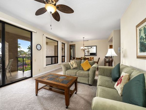 Golf Course & Ocean View Rental in Kohala Coast
