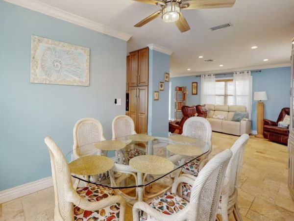 Apollo Beach Vacation Rental Waterfront 3 Bedroom Home with Pool & Dock