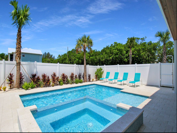 Stunning 3-Story Longboat Key Home with Private Pool & Spa
