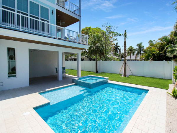 Stunning 3-Story Longboat Key Home with Private Pool & Spa