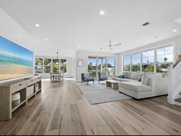 Stunning 3-Story Longboat Key Home with Private Pool & Spa Private Beach Access