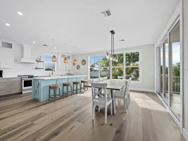 Stunning 3-Story Longboat Key Home with Private Pool & Spa Private Beach Access