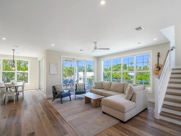 Stunning 3-Story Longboat Key Home with Private Pool & Spa Private Beach Access