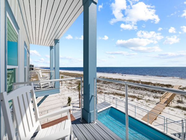 Experience Beachfront Luxury in Mexico Beach Six Bedroom Pool Home