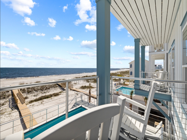 Experience Beachfront Luxury in Mexico Beach Six Bedroom Pool Home