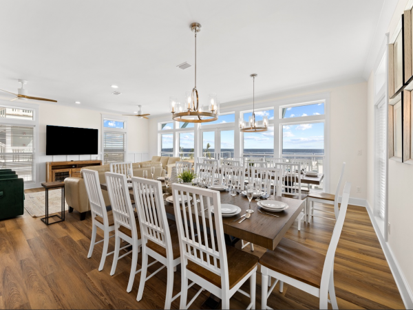 Experience Beachfront Luxury in Mexico Beach Six Bedroom Pool Home