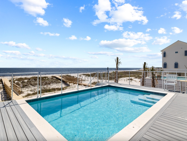 Experience Beachfront Luxury in Mexico Beach Six Bedroom Pool Home