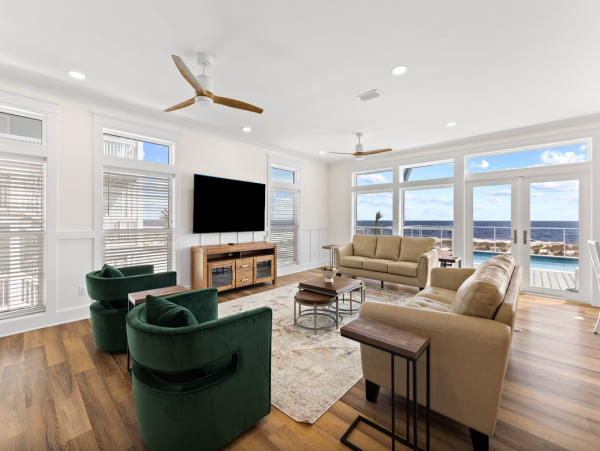 Experience Beachfront Luxury in Mexico Beach Six Bedroom Pool Home