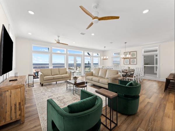 Experience Beachfront Luxury in Mexico Beach Six Bedroom Pool Home