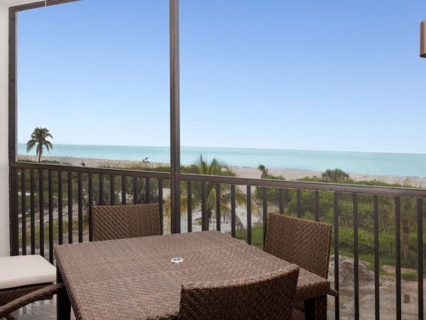 Gulf Front Two Bedroom Vacation Rental Condo in Sanibel