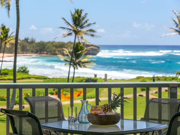 Ocean-View Two-Bedroom Condo in Poipu