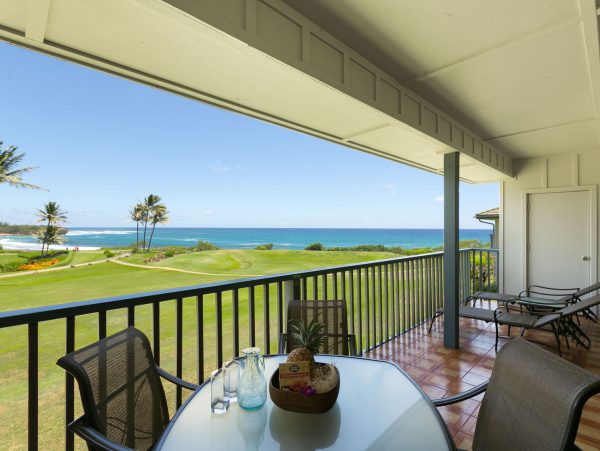 Ocean-View Two-Bedroom Condo in Poipu