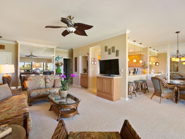 Ocean-View Two-Bedroom Condo in Poipu
