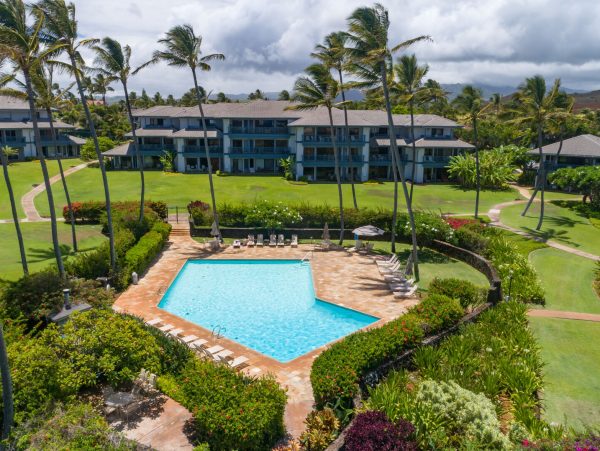 Ocean-View Two-Bedroom Condo in Poipu