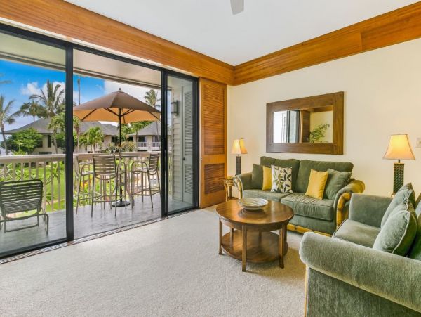 Ocean View One Bedroom Vacation Condo in Poipu