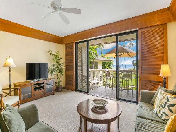 Ocean View One Bedroom Vacation Condo in Poipu
