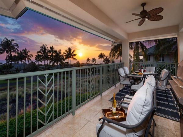 Ocean and Mountain View Three-Bedroom Vacation Rental on the Kohala Coast