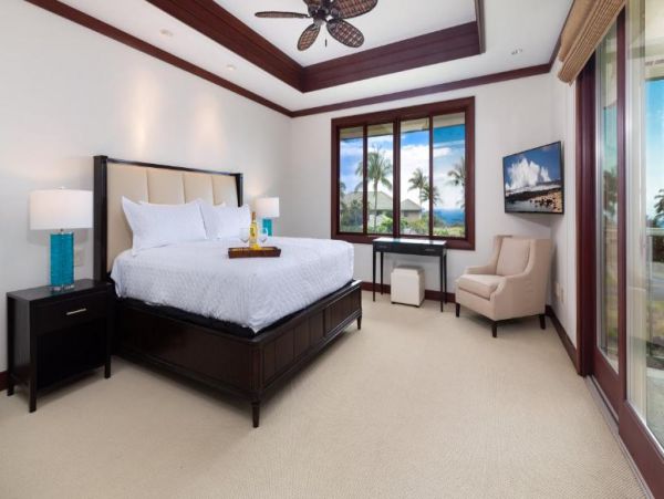 Ocean and Mountain View Three-Bedroom Vacation Rental on the Kohala Coast