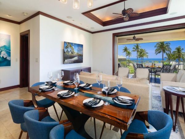 Ocean and Mountain View Three-Bedroom Vacation Rental on the Kohala Coast